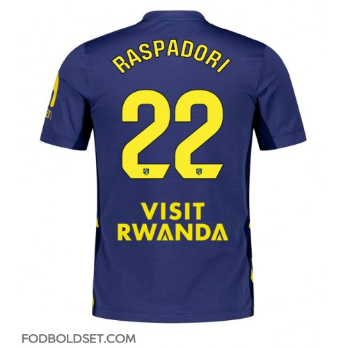 Atletico Madrid Giacomo Raspadori #22 Udebanetrøje 2025-26 Kortærmet